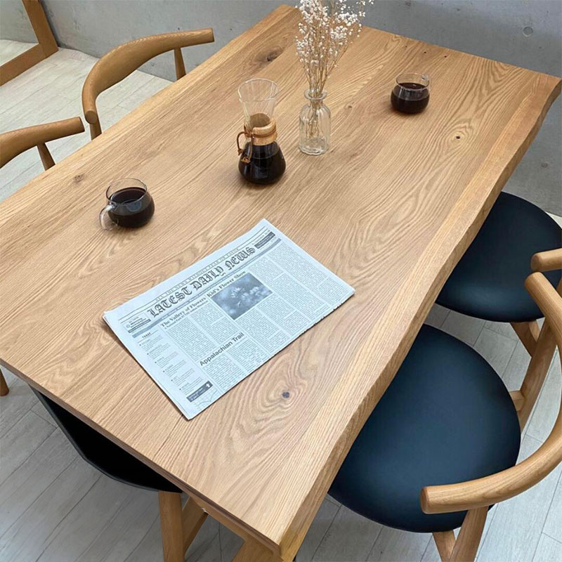 KT】ダイニングテーブル【140cm・ナチュラル】単品 | 店舗,株式会社