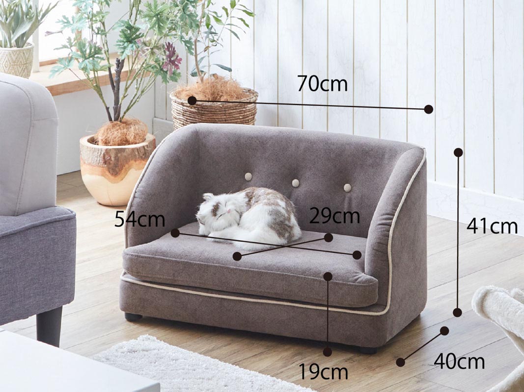 引っかきキズに強い特殊生地を採用！シンプルで可愛らしいデザインの