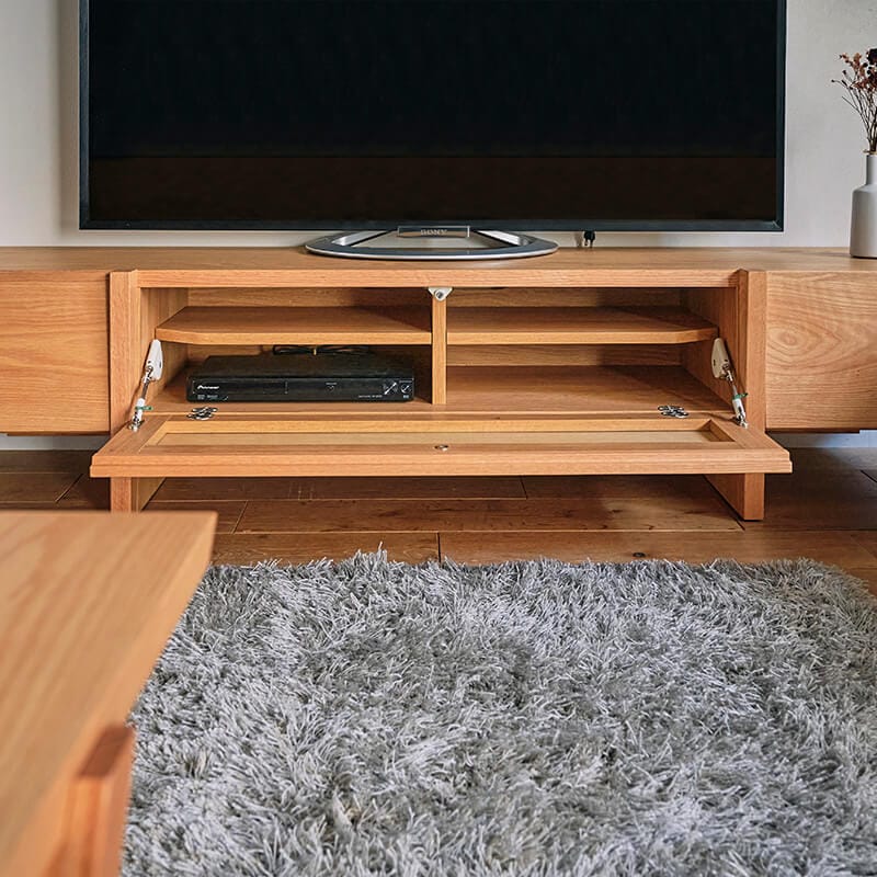 開梱設置無料]【大川家具】テレビボード 180/200cm幅 レグナ