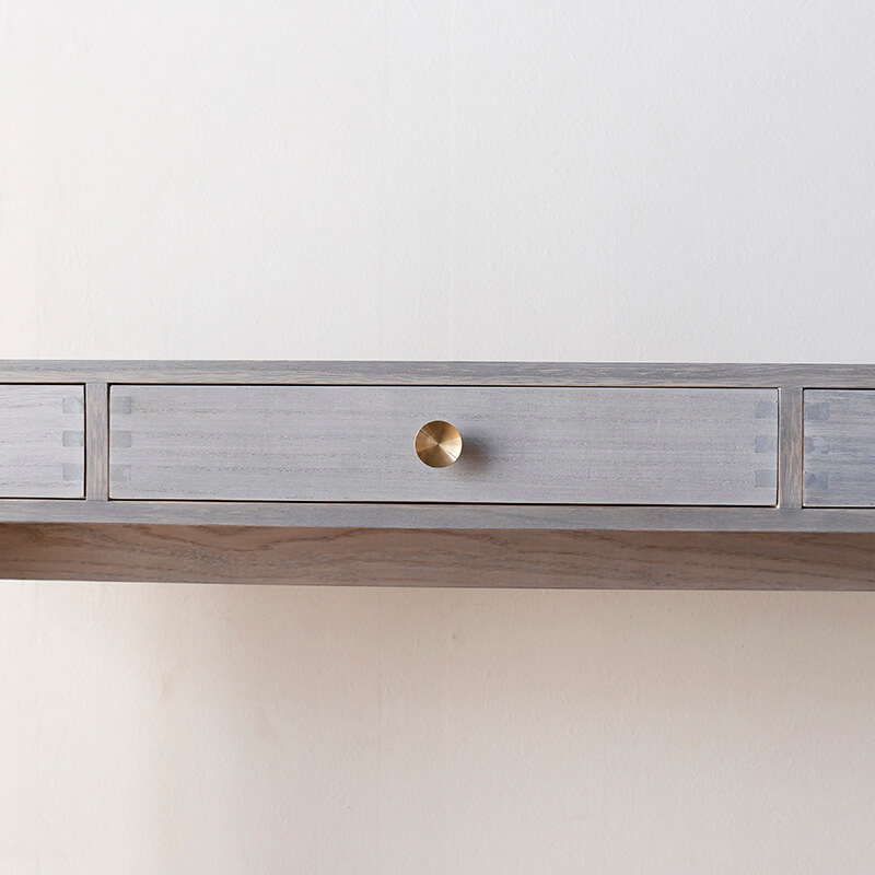 大川家具】≪受注生産≫コンソールテーブル 75/110cm幅 ミドル/ハイ