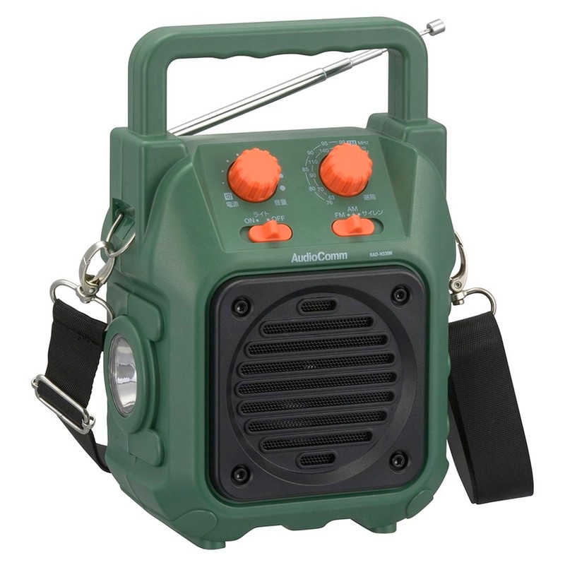 AudioComm 山策ラジオ｜RAD-H339N 03-5566｜通販ならオーム電機ダイレクト