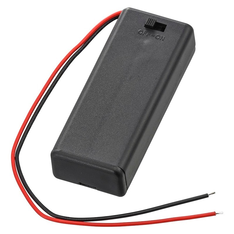 電池ケース 単4×2コ用 スイッチ・カバー付｜KIT-UM4X2 SK 06-4945