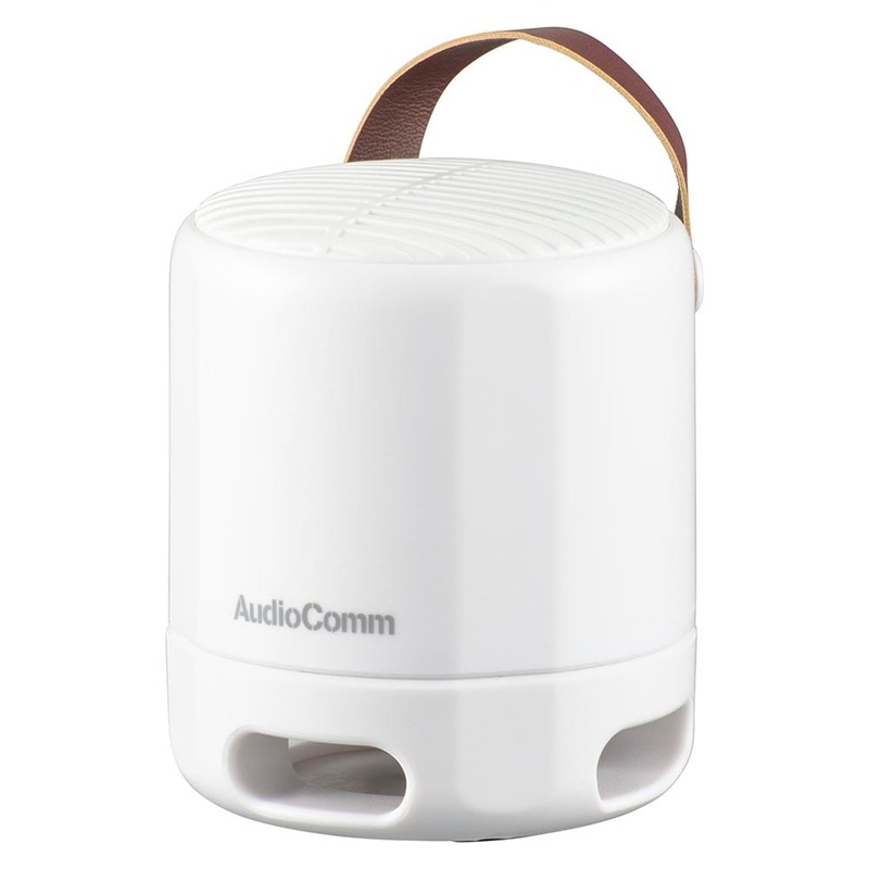 AudioComm ワイヤレスラウンドスピーカー ホワイト｜ASP-W125N-W 03