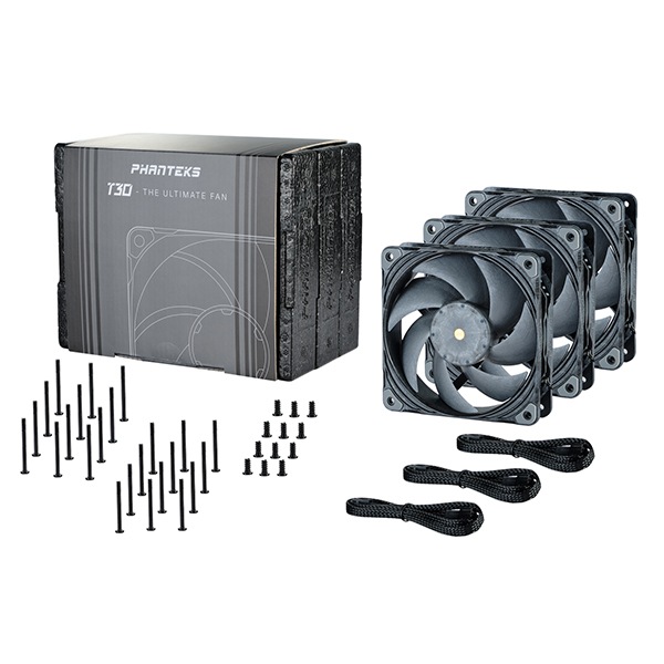 Phanteks PH-F120T30 120MM FAN 3個セット | PCパーツ,ファン類,12cm