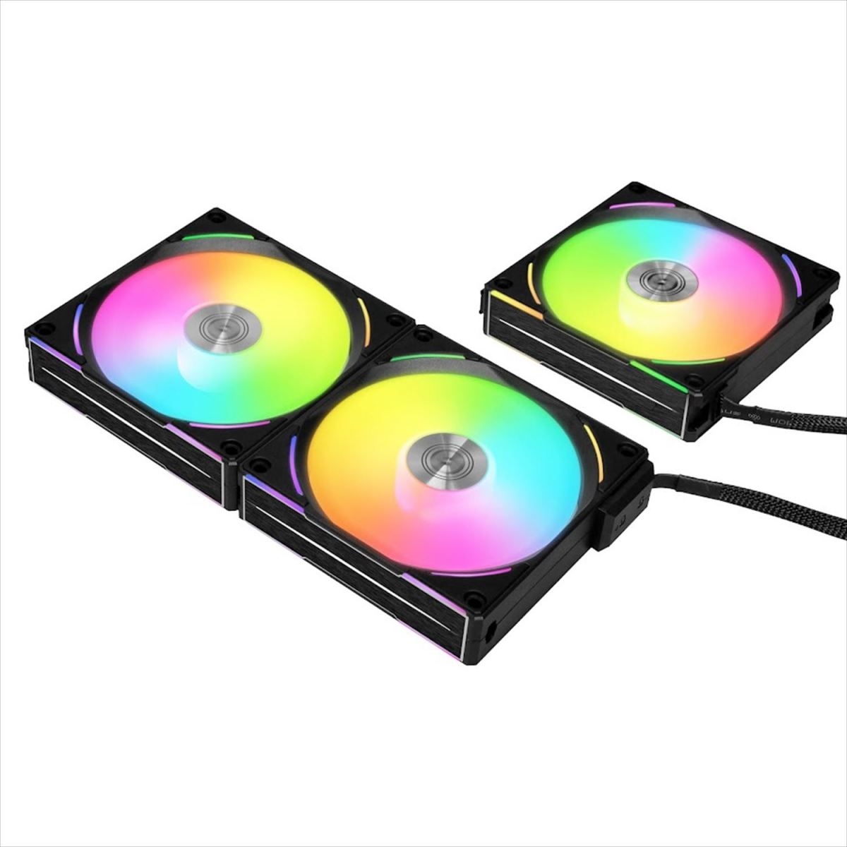 販売終了】 Lian Li UNI FAN AL120 V2 BK 3Pack | PCパーツ,ファン類