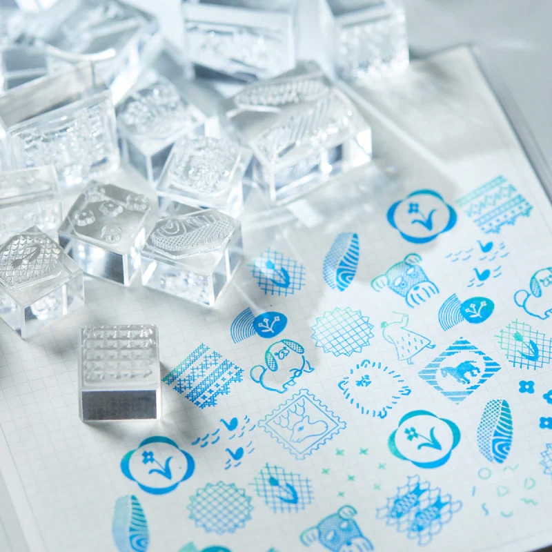 透明スタンプ 氷印 小サイズ シュナウザー HITOTOKI | 全て | スタンプ