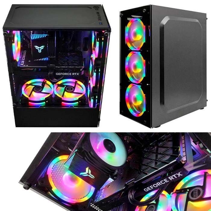 ゲーミングPC デスクトップパソコン ブラック GeForce RTX2060 第14