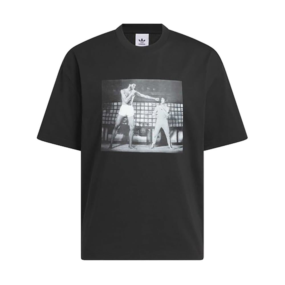 Tシャツ アディダス adidas ブルース・リーキックTシャツ ブラック 黒
