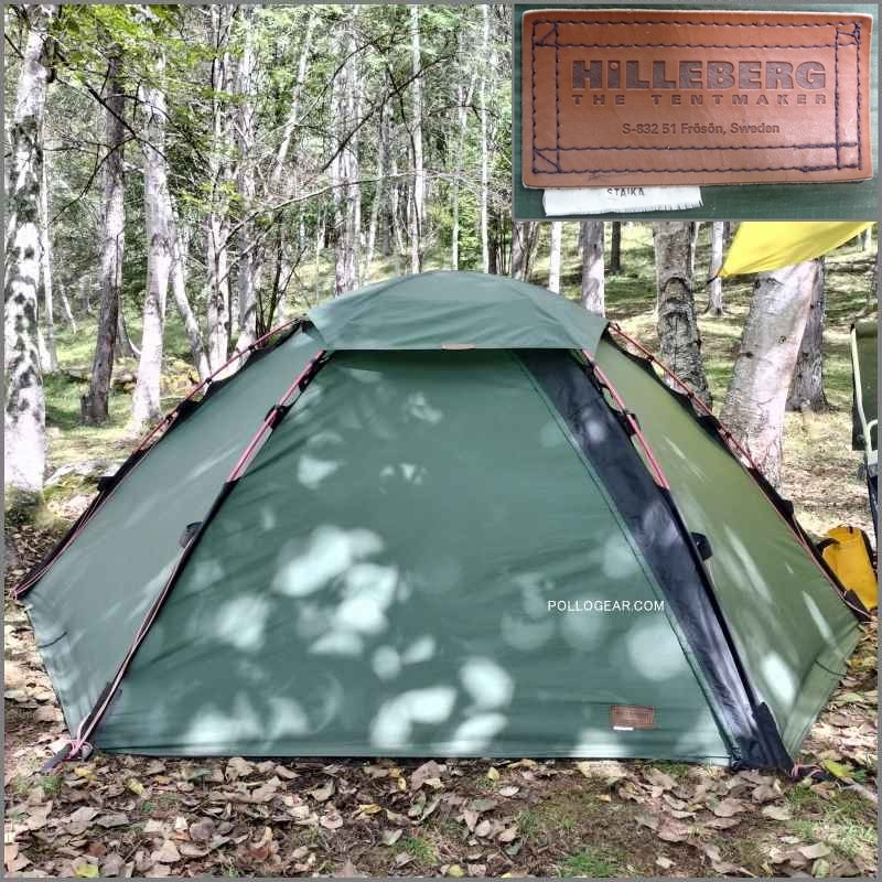 超希少　ヒルバーグ　スタイカ　ビンテージ　皮タグ　旧グリーン　hilleberg 2002年モデル 革タグ STAIKA<br>Hilleberg スタイカ 旧カラー<br