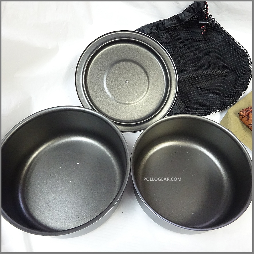 MSR 旧ロゴ 黒アルマイト クックセット 90年代製 MSR 旧ロゴ 黒アルマイト クックセット 90年代製