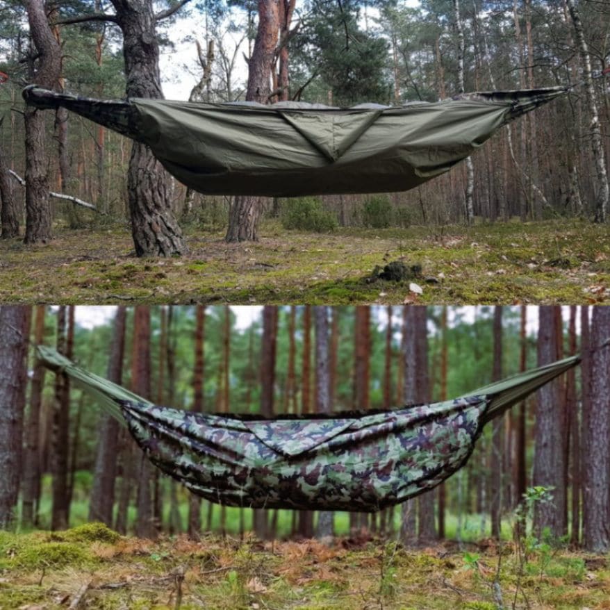 VAGABOND Hammock set / dark olive | BRAND,BUSHMEN Travel Gear