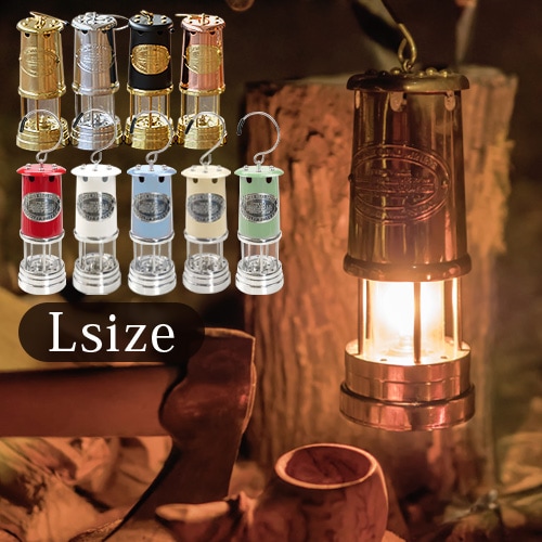 JDバーフォード マイナーズランプ Lサイズ JD Burford Miners Lamp