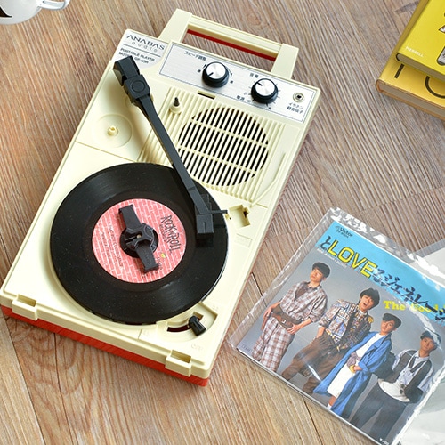 ANABAS ポータブルレコードプレーヤー GP-N3R | 新着 | plywood