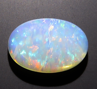 3831【裸石 ルース】クリスタルオパール 7.27ct 高い透明度 赤 緑 青紫