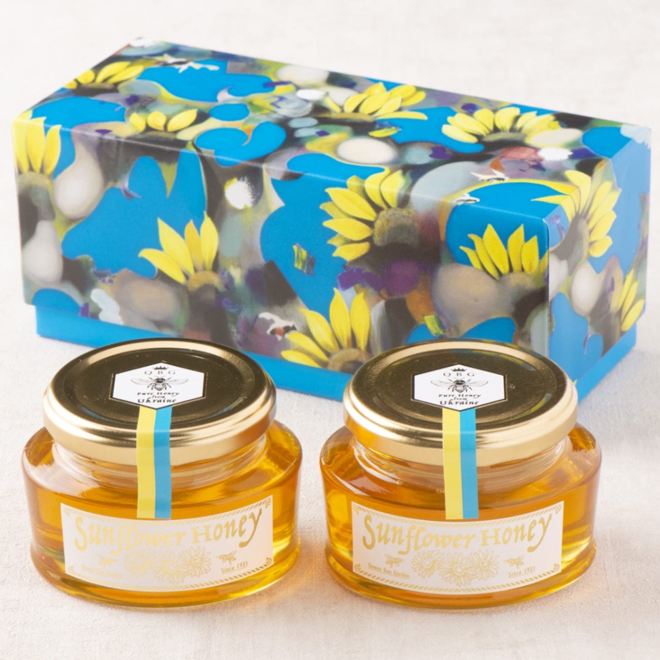 QBG. Sunflower Honey from Ukraine ウクライナひまわりはちみつ