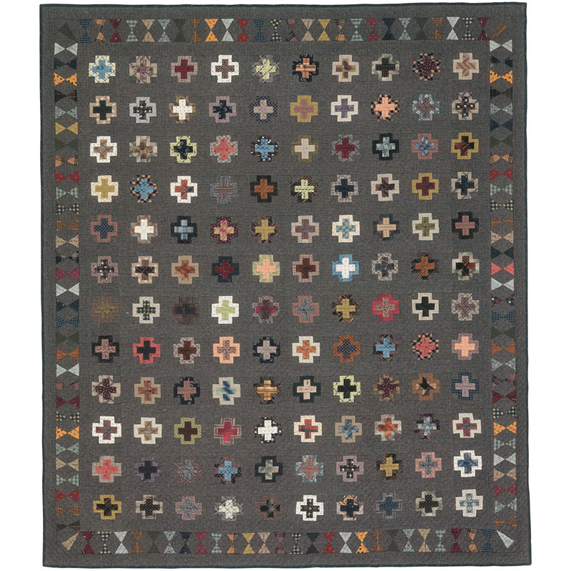 クロスパターンのタペストリー | パッチワークキット,パッチワーク