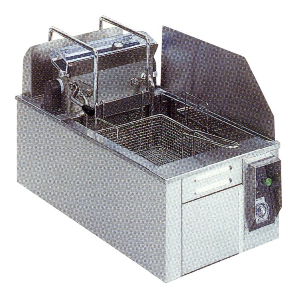 ニチワ 電気フライヤー(卓上オートリフトタイプ) 幅300×奥行570×高さ