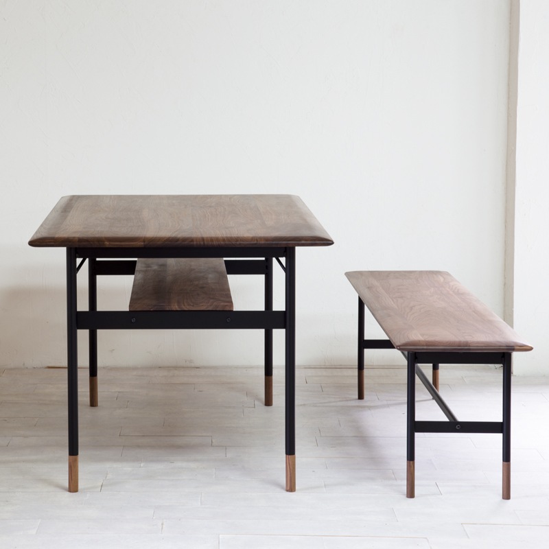 ALY dining table 01｜アリーダイニングテーブル01 ウォールナット無垢