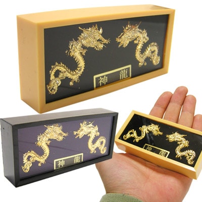 開運招福小箱入り双金龍（中） ネコポス便なら【送料無料】 ｜チャイナ