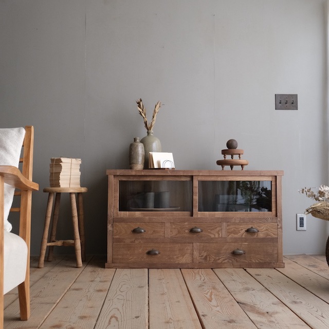 ローキャビネット｜すべての商品｜古家具・アンティーク家具 R-select