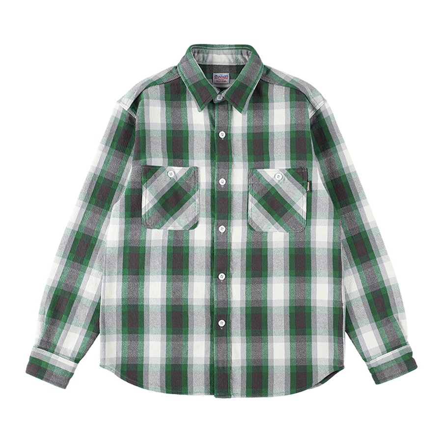 SD Heavy Flannel Check Shirt : STANDARD CALIFORNIA OFFICIAL ONLINE