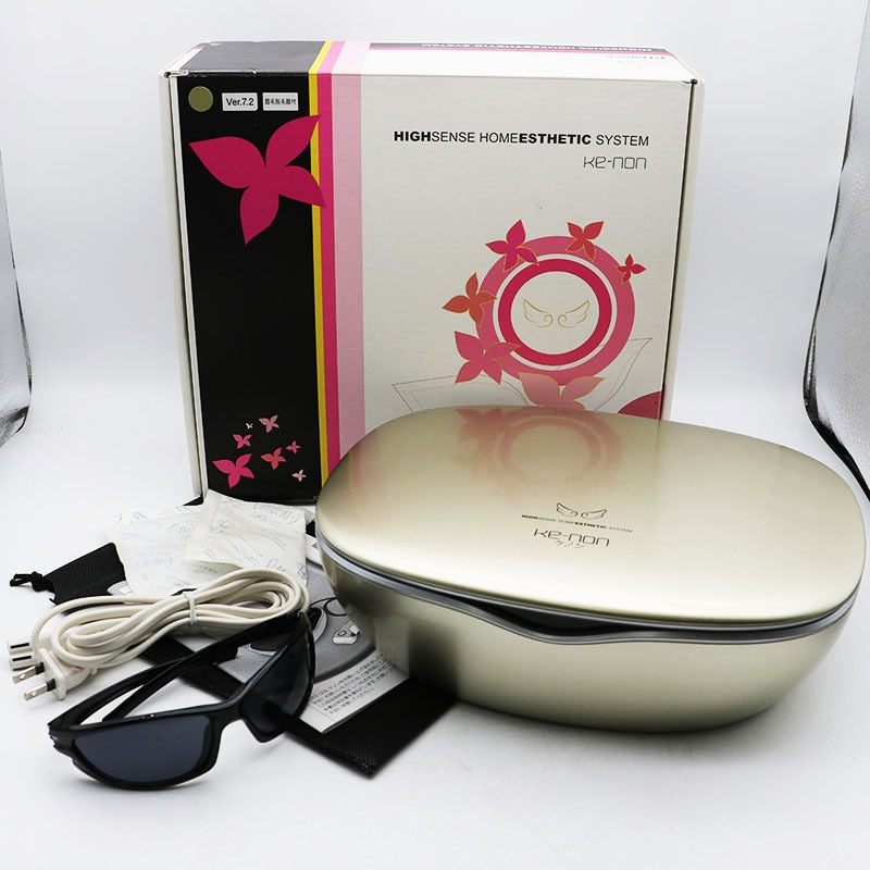 ケノンVer7.1 KE-NON 脱毛器 ゴールド 本体と付属品 【公式通販】