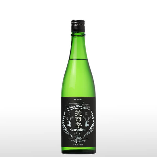 笑四季 Sensation黒ラベル 火入 720ml | 笑四季（笑四季酒造） | 酒