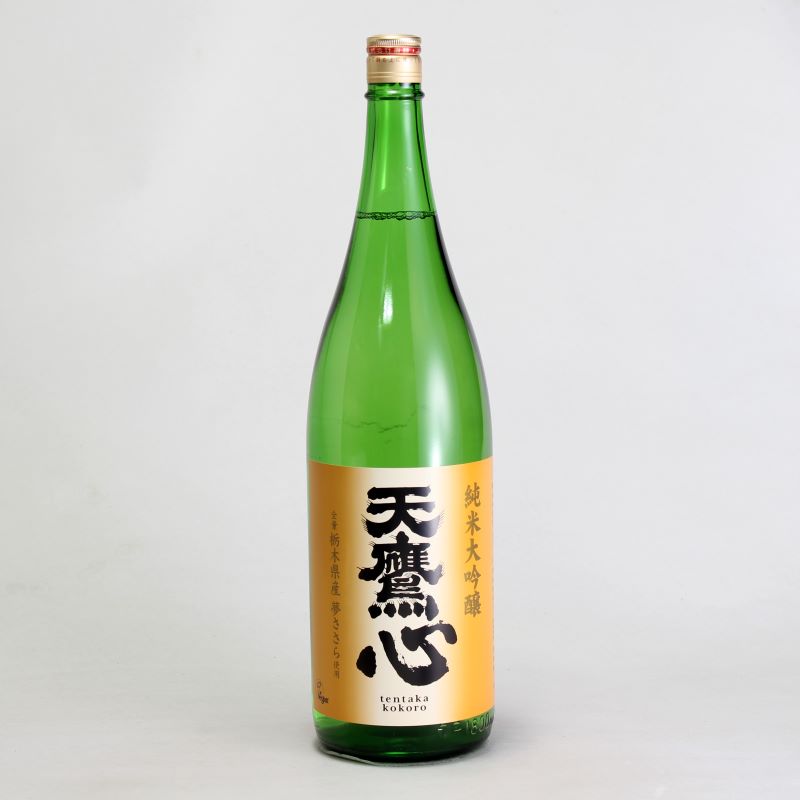 天鷹 心 純米大吟醸 1800ml｜栃木の地酒通販｜淀川酒店(栃木県宇都宮市)