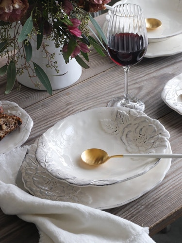 VIRGINIA CASA ROMANTICAマルゲリータプレート ホワイト - サラグレース