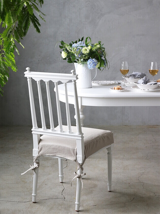 SGDダイニングチェアTHOMAS用チェアカバーナチュラルリネン