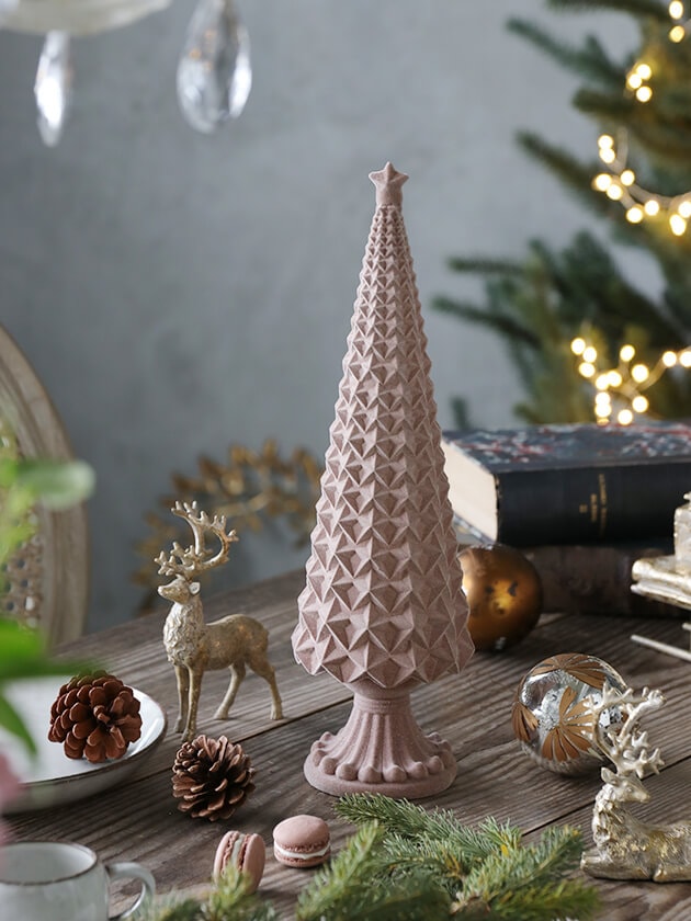 Lene BjerreクリスマスツリーHパウダー34.5cm 北欧雑貨 サラグレース