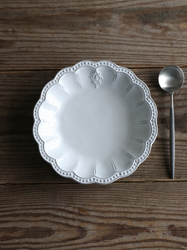 ITALICAスープ/パスタプレート22㎝ VIRGINIA CASA （イタリアの