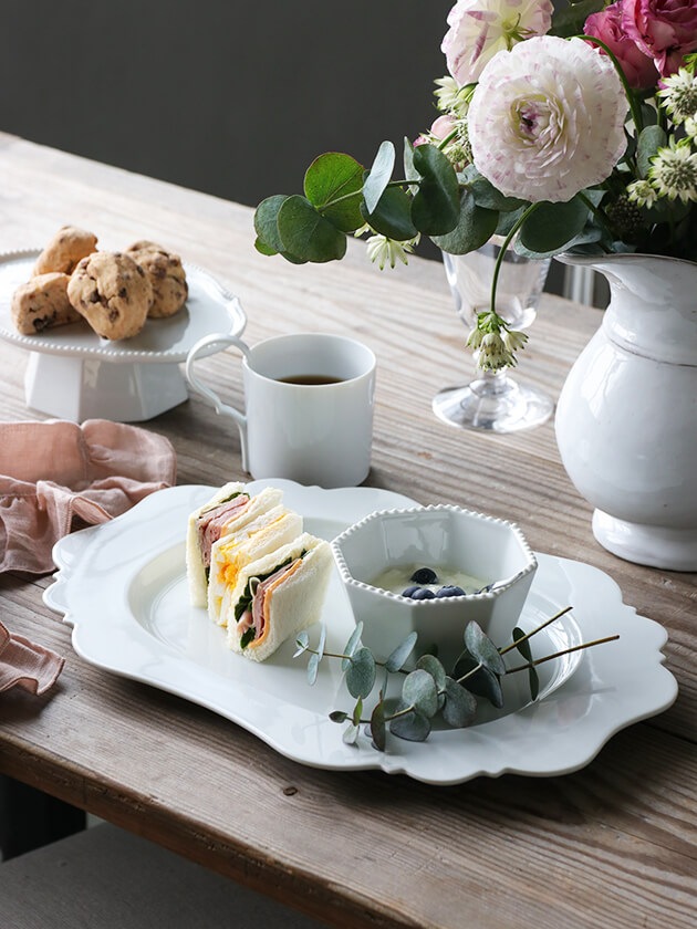 ライヒェンバッハ フリルディナープレート REICHENBACH ～サラグレース～