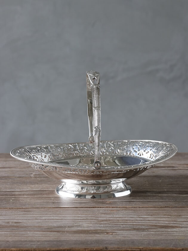 Royal FamilyシルバーバスケットFruits