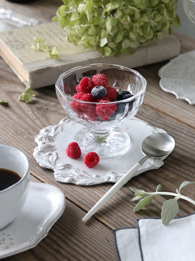 Cutipol カトラリーGOA WHITE x SILVER クチポール ～ サラグレース