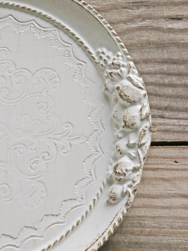 フィレンツェトレーラウンドホワイトLemon サラグレース