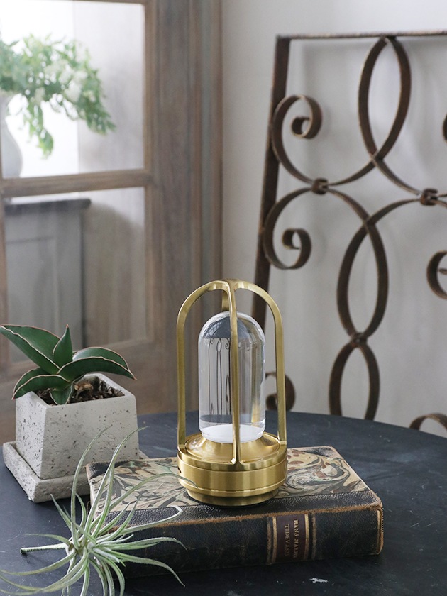 Nordic LED クリスタルランタン (充電式) サラグレース