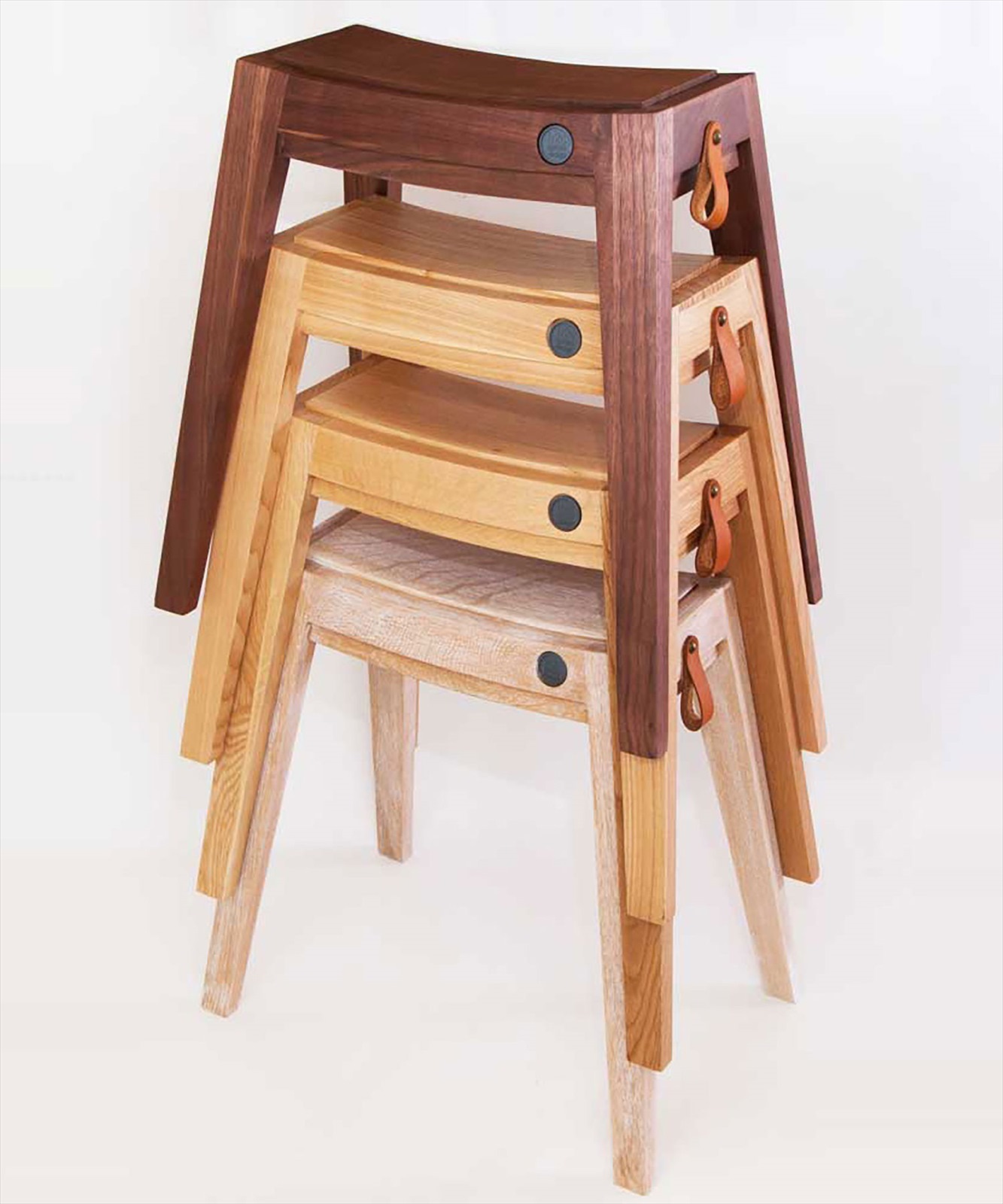 b2c スタッキングスツール（ウォールナット） #SALE | 家具・家電