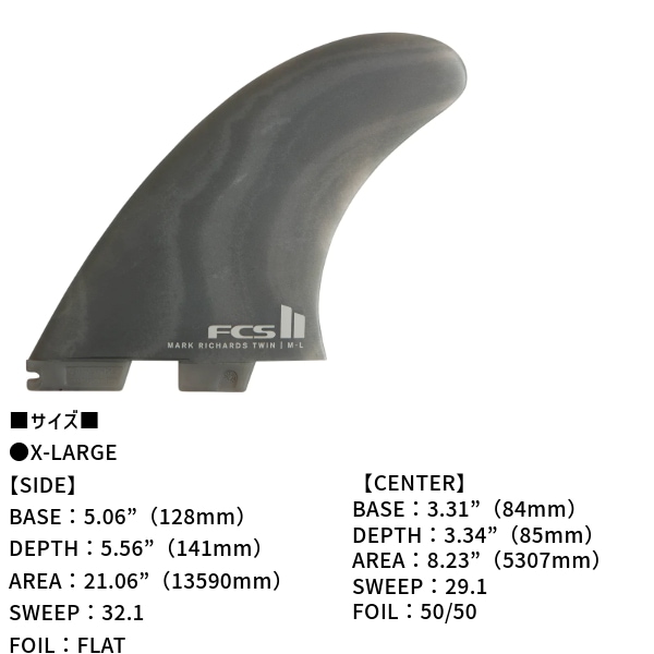 FCS2 エフシーエスツー MARK RICHARDS NEO GLASS ECO TWIN+1 マーク