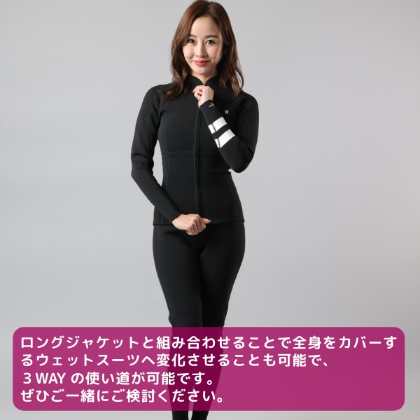 ウェットカバープレゼント中 HURLEY ハーレー ICON 3/2MM LONG JOHN