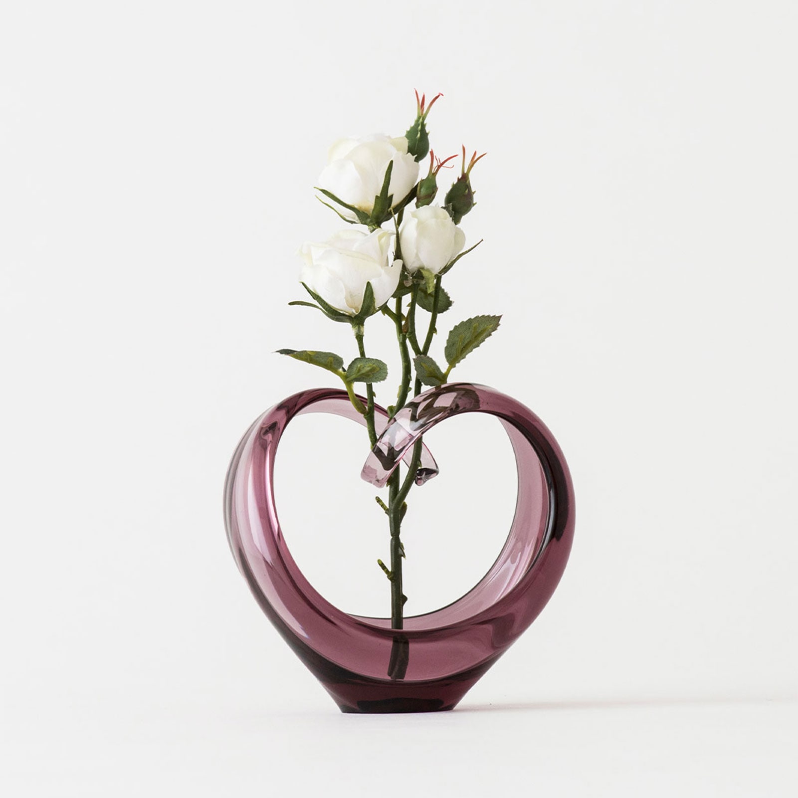 ハートクルヴァ：フラワーベース | 一輪挿し | Sghr