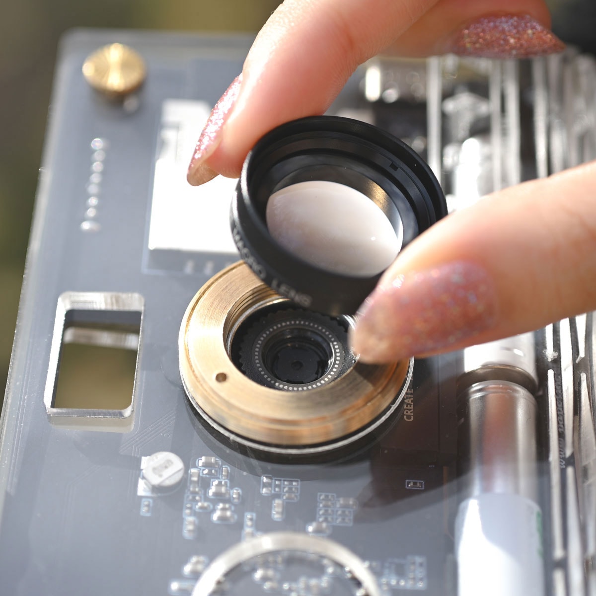 ペーパーシュート(papershoot) CROZ VANGUARD Camera Set/透明・クリア