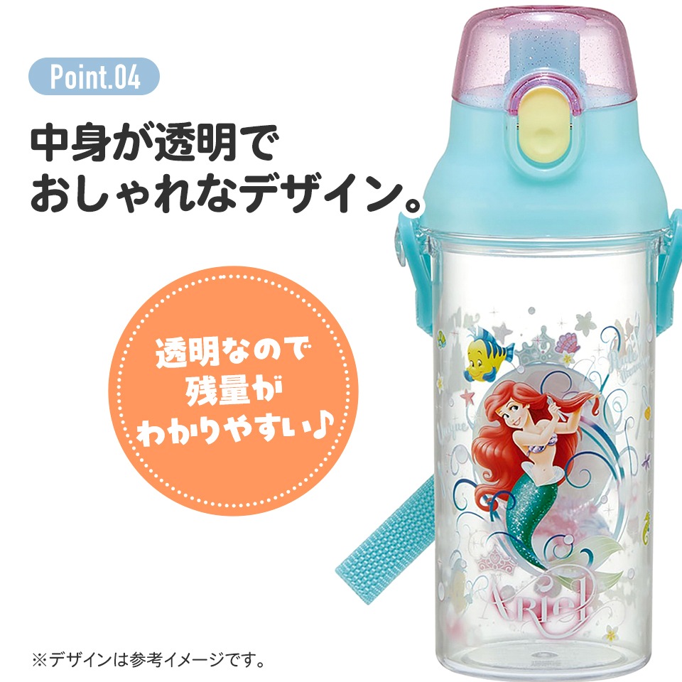 食洗機対応プラクリアボトル 480ml ディノサウルス ピクチャ