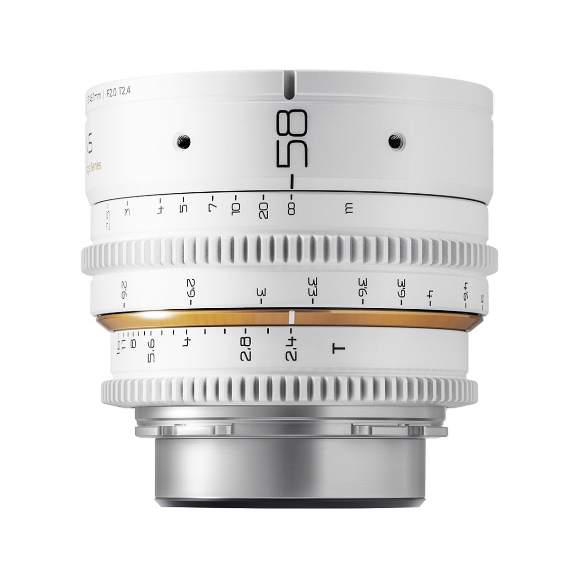 毒鏡 DULENS APO MiniPrime 58mm T2.4 シネマレンズ（ホワイト