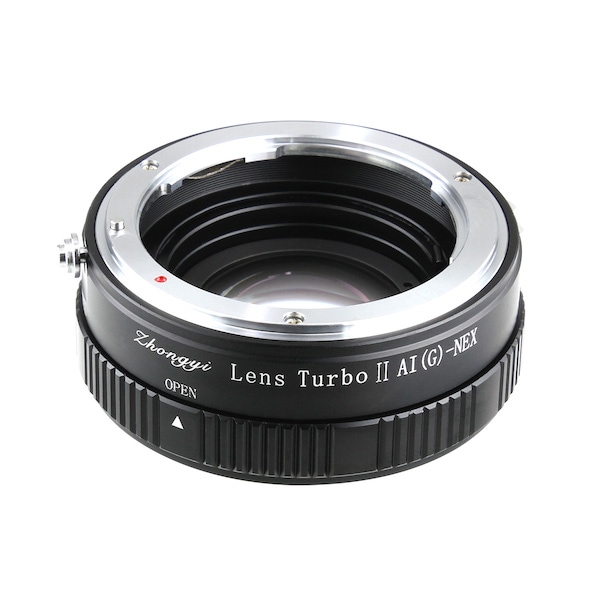 Lens Turbo II N/G-NEX ニコンFマウントレンズ - ソニーEマウント