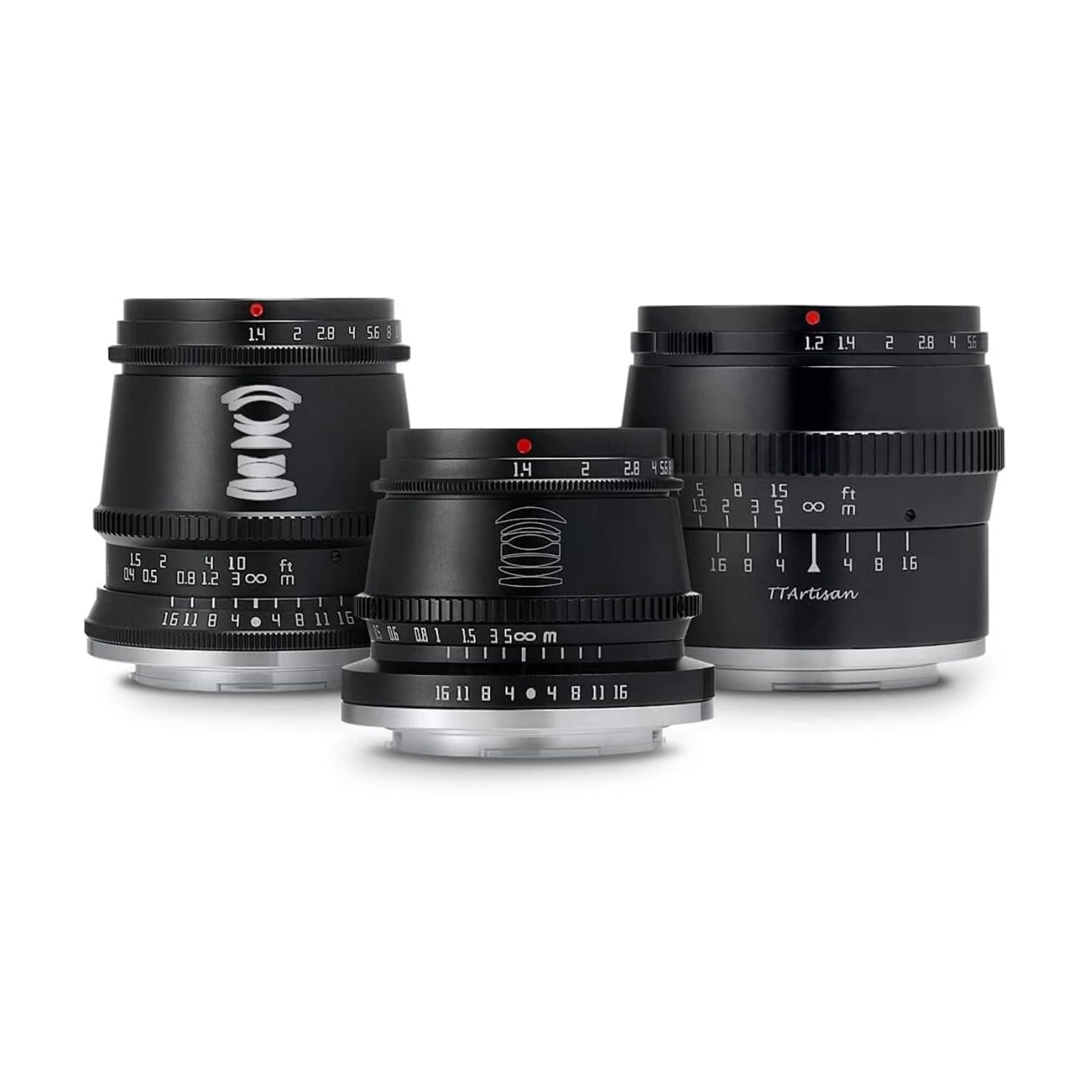銘匠光学 TTArtisan レンズ3本セット 17mm f/1.4 C ASPH + 35mm f/1.4