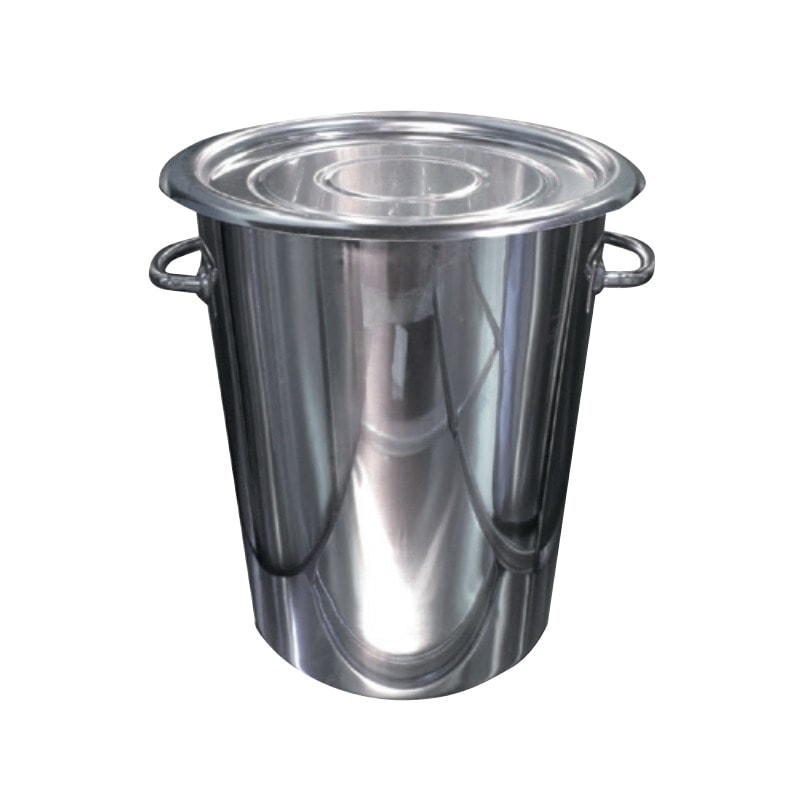 HACCP】18-8 テーパー型食品コンテナ 蓋付 容量約20L SH-6720 | SUGICO