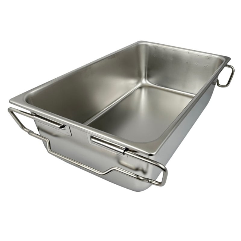 HACCP】18-8 給食バット 1/1サイズ 積み重ねハンドル 深さ150mm SH