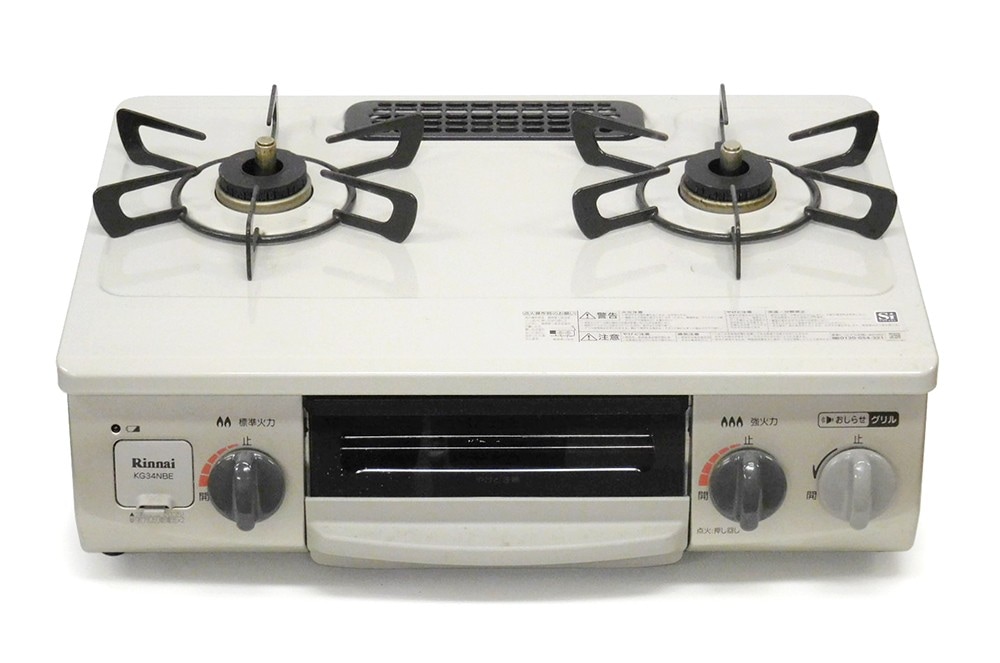 Rinnai リンナイ グリル付き ガステーブル ガスコンロ 都市ガス用 右