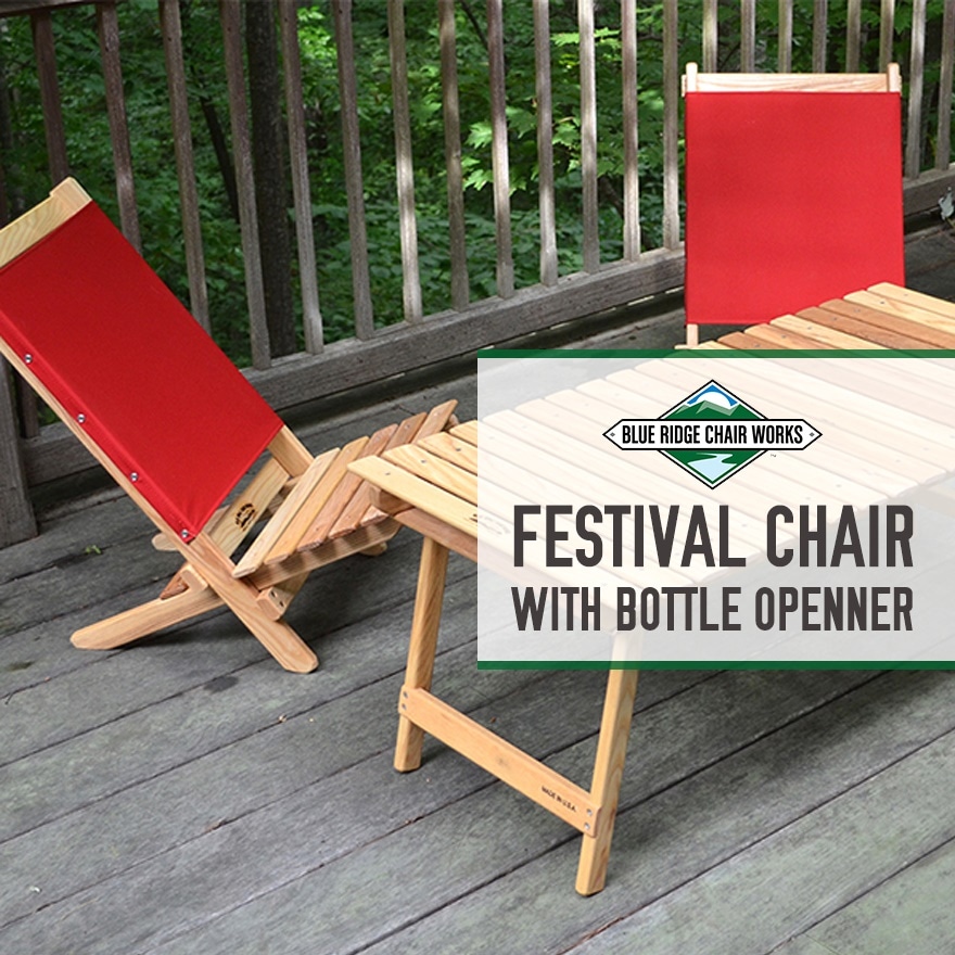 Blue Ridge Chair Works】フェスティバルチェア With ボトルオープナー